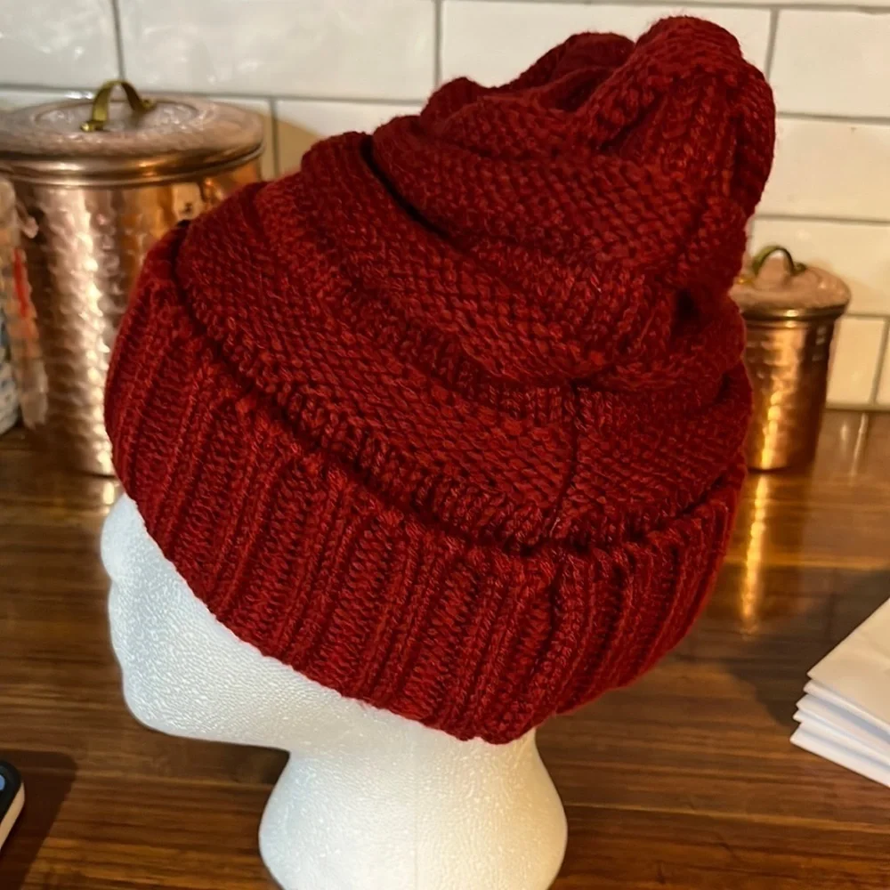 - C C branded slouchy hat!! Beanie. New
